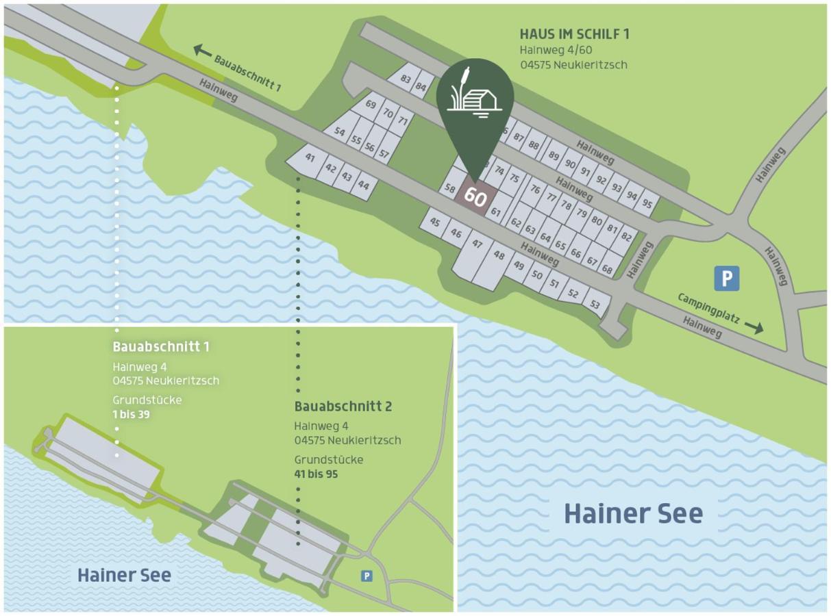 Haus Im Schilf 1 - Ferienwohnungen Am Hainer See Bei Leipzig Neukieritzsch Exterior photo