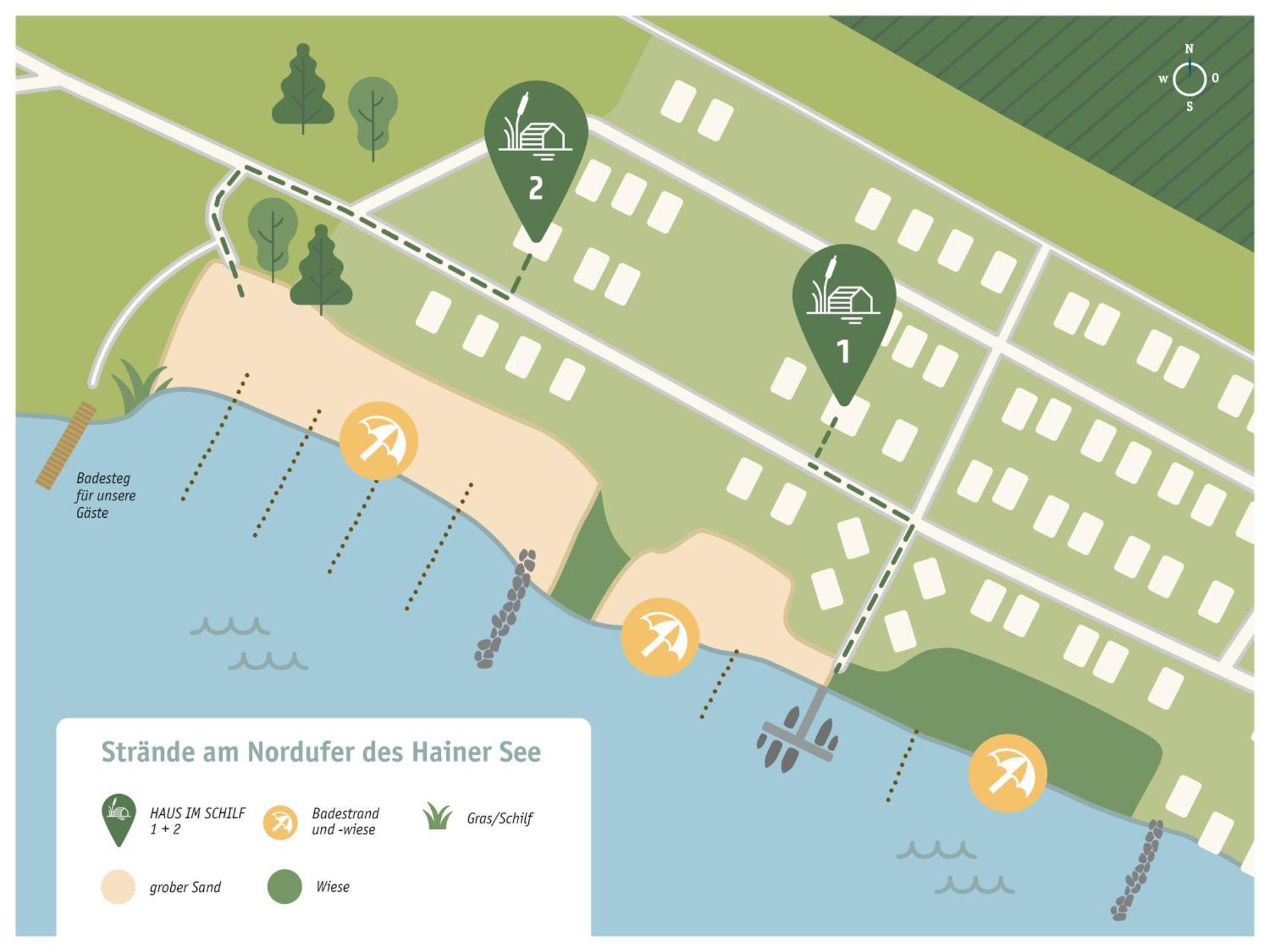 Haus Im Schilf 1 - Ferienwohnungen Am Hainer See Bei Leipzig Neukieritzsch Exterior photo